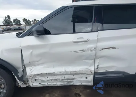 2021 Ford Explorer Xlt z USA, uszkodzony, nr VIN 1FMSK7DH3MGC17871